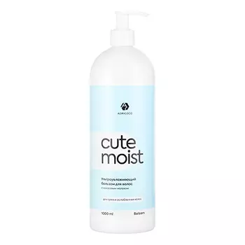 ADRICOCO, Ультраувлажняющий бальзам для волос Cute Moist, 1 л