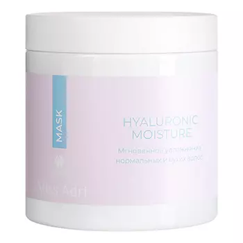 ADRICOCO, Увлажняющая маска для волос Miss Adri Hyaluronic Moisture, 500 мл