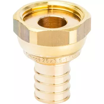Переходник с накидной гайкой Stout SFA-0019-002510 25 мм 1 дюйм с внутренней резьбой