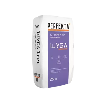 Perfekta Шуба, 25 кг, Штукатурка декоративная цементная