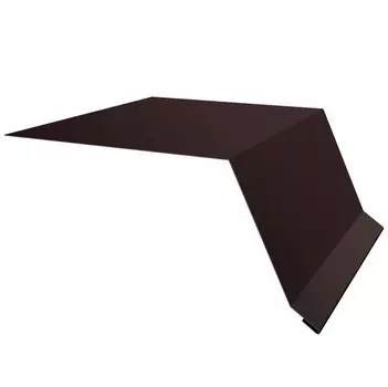 Планка капельник Grand Line Pe Ral 8017 100х55 мм резка