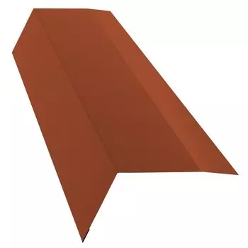 Планка карнизная Grand Line Atlas Ral 8004 100х65 мм резка