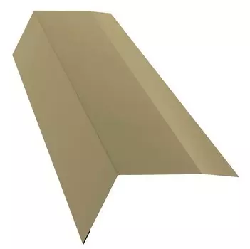 Планка карнизная Grand Line Pe Ral 1014 100х65 мм резка