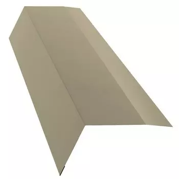 Планка карнизная Grand Line Pe Ral 1015 100х65 мм резка