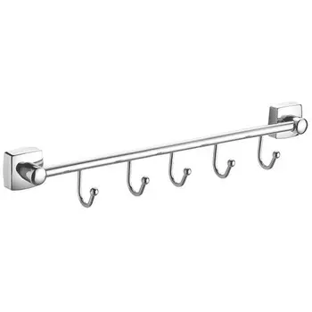 Планка с пятью крючками Fixsen Kvadro FX-61305B-5