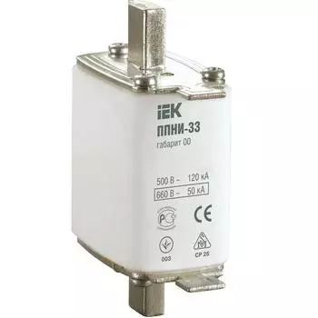 Плавкая вставка предохранителя IEK DPP10-160 ППНИ-33 160А габарит 00