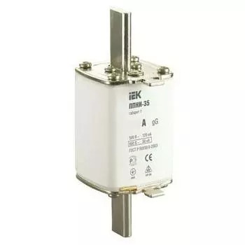 Плавкая вставка предохранителя IEK DPP30-080 ППНИ-35 80А габарит 1