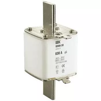 Плавкая вставка предохранителя IEK DPP50-630 ППНИ-39 630А габарит 3