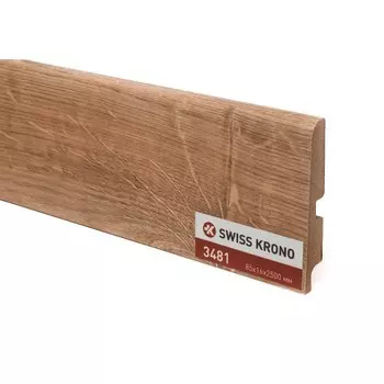 Плинтус МДФ Kronopol P85 3481 Disco Hicory 2500х85х16 мм