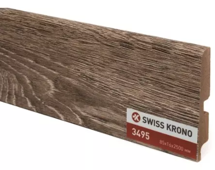 Плинтус МДФ Kronopol P85 3495 Mambo Oak 2500х85х16 мм