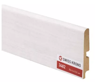 Плинтус МДФ Kronopol P85 3482 malibu platan 2500х85х16 мм
