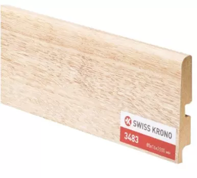 Плинтус МДФ Kronopol P85 3483 curry oak 2500х85х16 мм