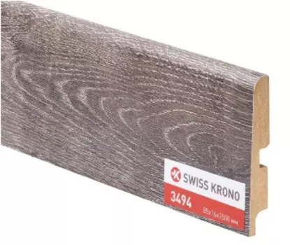 Плинтус МДФ Kronopol P85 3494 pepper oak 2500х85х16 мм
