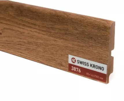 Плинтус МДФ Kronopol P85 3876 caribbean oak 2500х85х16 мм