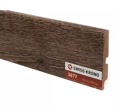 Плинтус МДФ Kronopol P85 3877 malbek oak 2500х85х16 мм
