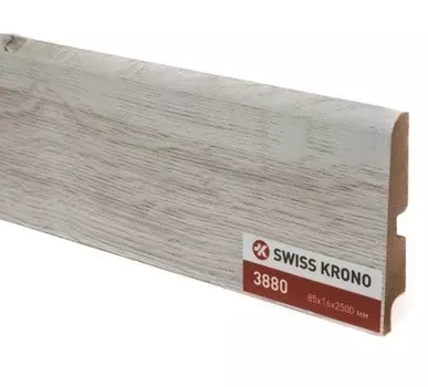 Плинтус МДФ Kronopol P85 3880 lily ash 2500х85х16 мм