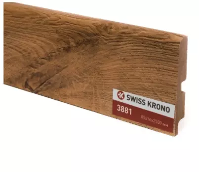 Плинтус МДФ Kronopol P85 3881 дуб мята 2500х85х16 мм