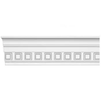Плинтус потолочный полиуретановый Decomaster 95132 2400х88х41 мм