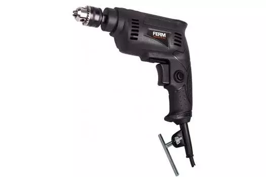 Дрель Ferm PDM1047P, сетевая, 230Вт, 4500 об/мин, 1.2кг