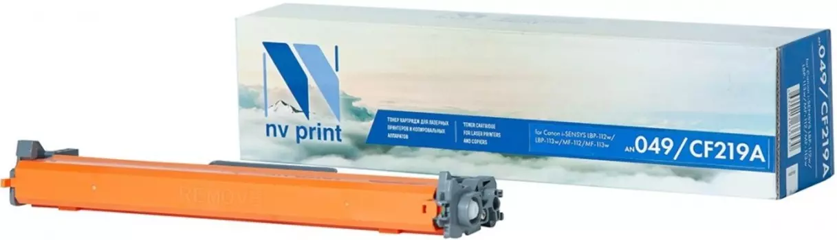 Драм-картридж (фотобарабан) лазерный NV Print NV-049/CF219A (19A/CF219A), черный, 12000 страниц, совместимый, для LJ Pro M104A/M104W/M132A/M132FN/M132FW/M132NW