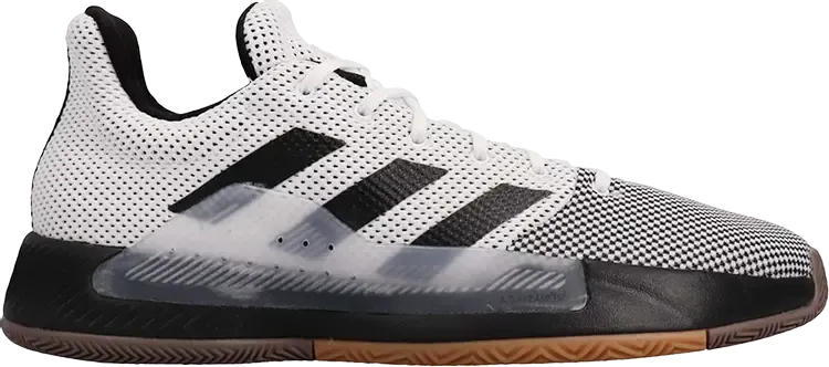 Кроссовки Adidas Pro Bounce Madness Low 2019 'Footwear White', черный