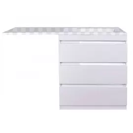Тумба под раковину Style Line Даллас 150 3 ящика Люкс Plus напольная