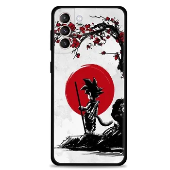 Чехол для телефона DBZ Dragon Ball Anime для Samsung Galaxy S20 S21 FE S22 Ultra S10 S9 S8 Plus S10e Note 20Ultra Silicon Cover Samsung S22 5G