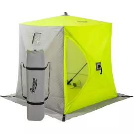 Палатка зимняя КУБ утепленная 1,8х1,8 lumi PREMIER PR-ISCI-180YLG