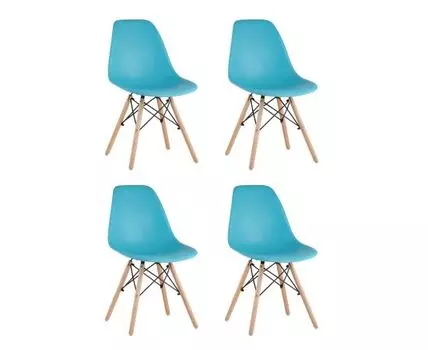 Стул DSW бирюзовый x4