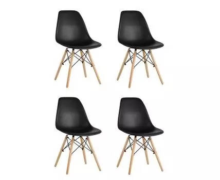 Стул DSW черный x4