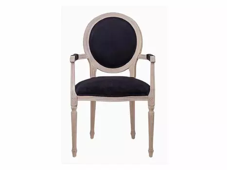 Стул Delo arm black velvet