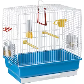 Клетка Ferplast Rekord 2: 39 x 25 x 41 см белая для птиц