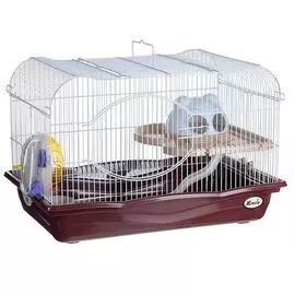 Клетка Kredo M-021 для хомяков (Д 45 х Ш 30 х В 33 см Случайный цвет)