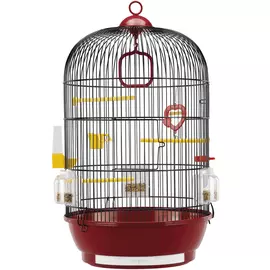 Клетка круглая Ferplast Diva для птиц (Ø 40 x В 65 см, Черная)