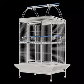 Клетка Triol BC23 для птиц большая (Д 123 x Ш 103 x В 203 см, Белый)