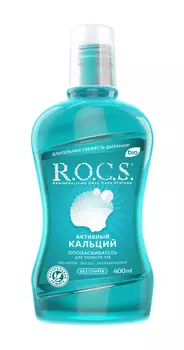 Ополаскиватель д/полости рта Rocs Активный Кальций 400мл
