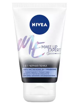 Пенка д/лица Nivea для проблемной кожи Черная 100мл