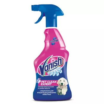 Пятновыводитель д/ковров и обив.меб. Vanish Oxi Action Pet Clean Expert спрей, 750мл