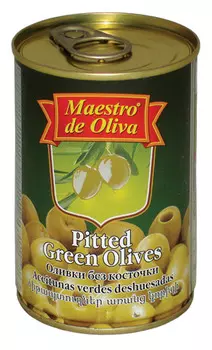 Оливки б/к Maestro de Oliva 300г ж/б