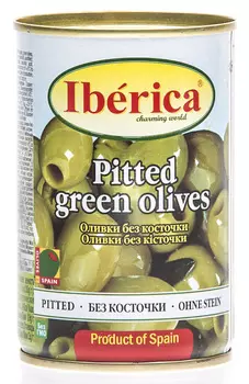 Оливки Iberica б/к 300г ж/б