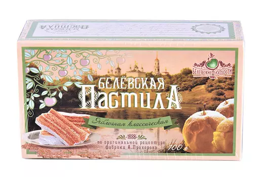 Пастила Белевская яблочная классическая 100г
