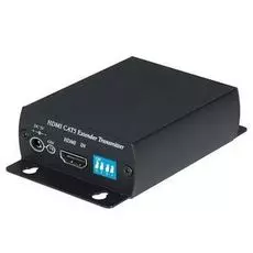 Передатчик SC&T HE01ST HDMI- сигнала по одному кабелю витой пары(не экранированной) до 45м, полоса 2,25Гб/сек(HDMI 1.3), индикация режимов работы, БП
