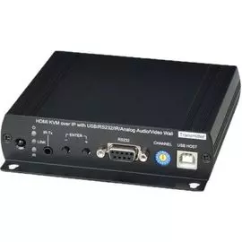 Передатчик SC&T HKM02BT KVM: HDMI, USB, аудио, RS232 и ИК сигналов по Ethernet до 150м (CAT5e/CAT6). Позволяет передавать HDMI(1080p и 1920x1200 (WUXG