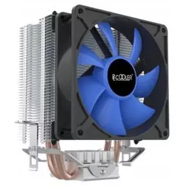 Кулер PCCooler S93 V2 S775/115X/AM2/AM3/AM4/FM1/FM2 (40 шт/кор, TDP 102W, вент-р 90мм, 2 тепловые трубки 6мм, 2200RPM, 22dBa)