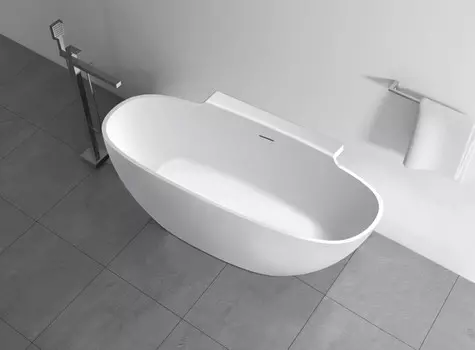 Ванна из литьевого мрамора 176x88 см NT Bagno Genova NT311