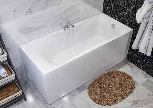 Ванна из литого мрамора 180х80 см Astra-Form Вега Люкс 010146