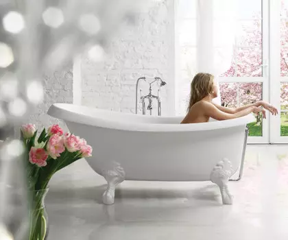Ванна из материала SilkStone 170х83 см PAA Victoria VAVISS/00