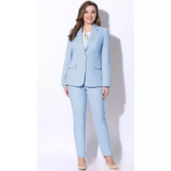 Костюм LeNata-31796/1 В цвете: Голубой; Размеры: 58,60,52,54