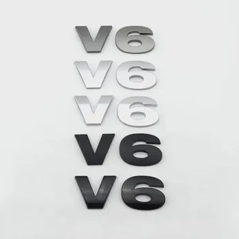ABS HSE V6 V8 Логотип Буквы Эмблема багажника для L/и R/over R/angeRover V/elar LR4 LR2 LR3 SV V8 чёрный