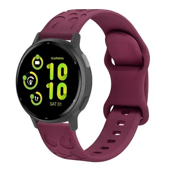 Ремешок с леопардовой гравировкой 18 мм, 20 мм, 22 мм для Samsung Galaxy Watch 6, 5, 4, 44 мм, 40 мм, силиконовый милый ремешок Gear S3 6, классический, 43 мм, 5Pro, 45 мм, Active 2 18mm белый